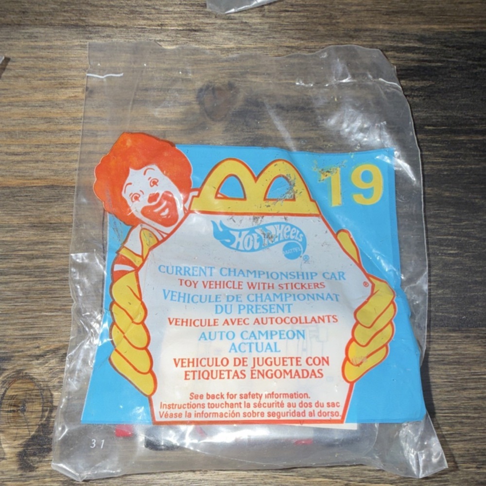 Hot Wheels McDonald's Happy Meal Toy Lot - 1999 NIP - Picture 6 of 11